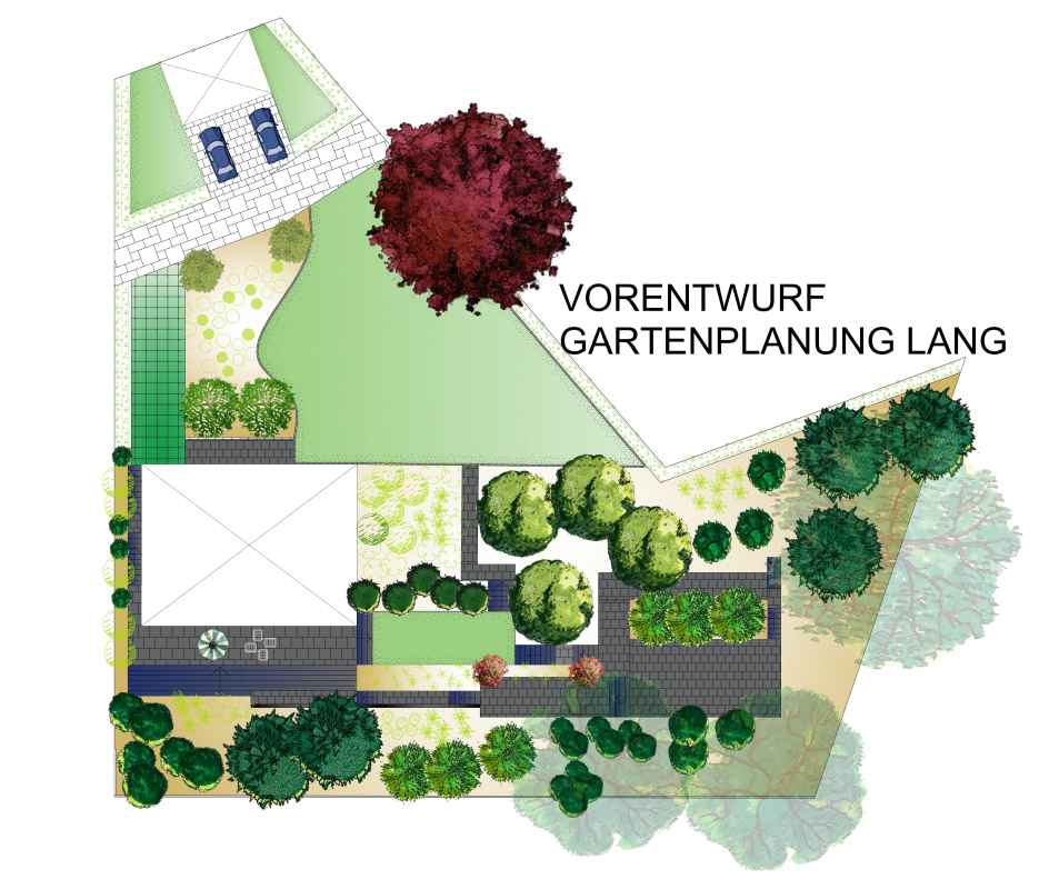 CAD Gartenplanung CAD Gartenplanung